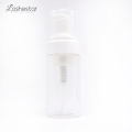 White 100ml high quality lash extension shampoo foaming cleanser